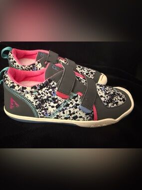 PLAE TY Kids Star Dust Blue Athletic Sneakers - Blue/Pink